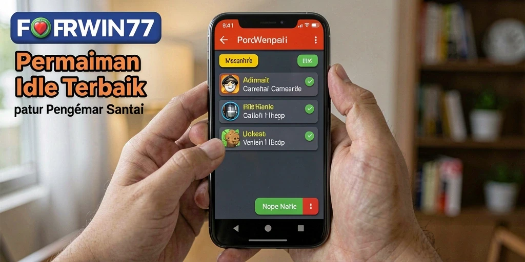 Tampilan menarik gameplay Idle di FORWIN77.