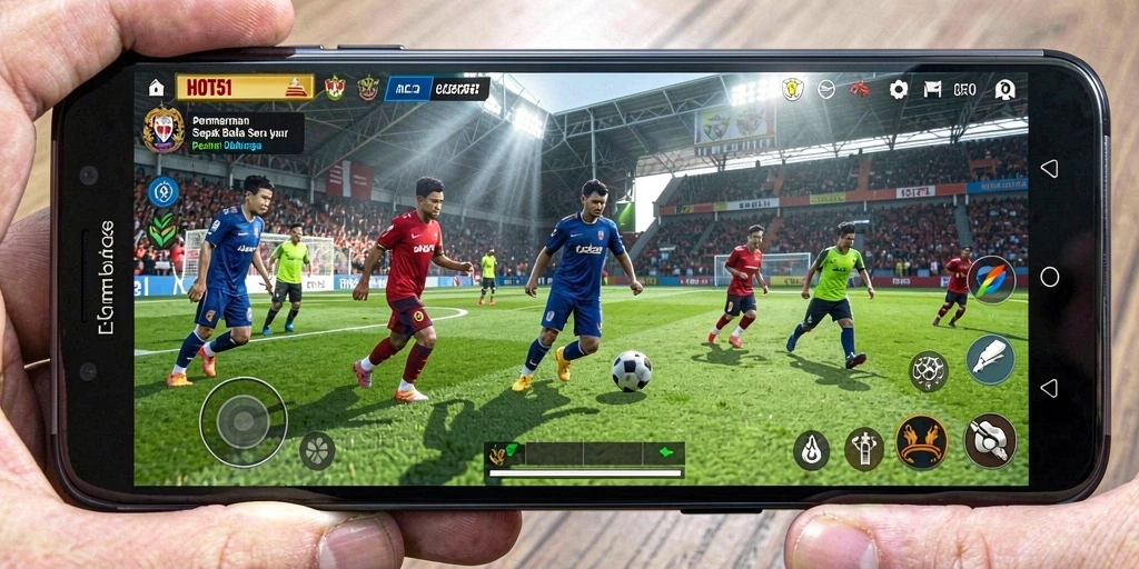 Tampilan gameplay HOT51 yang menegangkan dan mendebarkan.