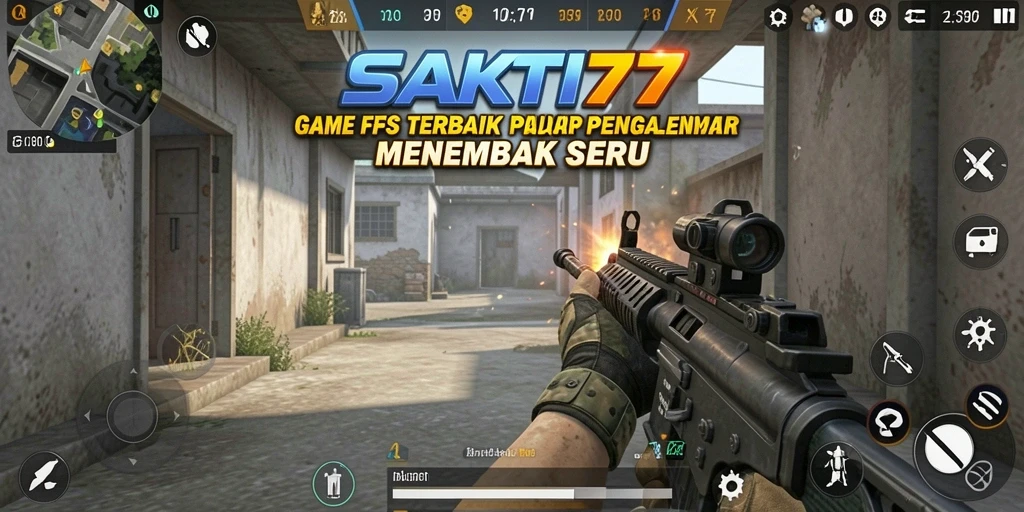 Screenshot gameplay SAKTI77 yang intens dan mendebarkan.
