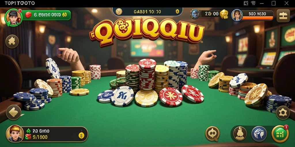 Tangkapan layar gameplay menarik dari TOP1TOTO QiuQiu.