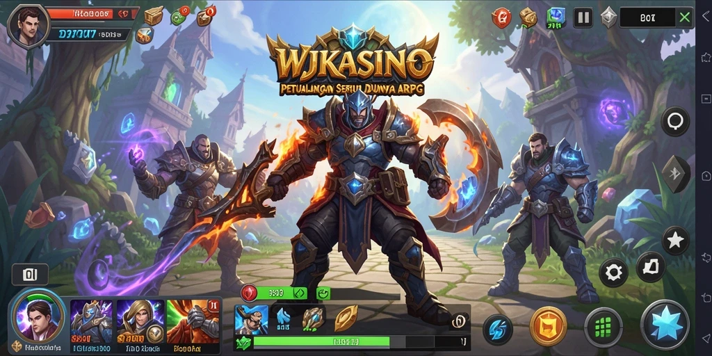 Tampilan menakjubkan dari gameplay yang mendebarkan.
