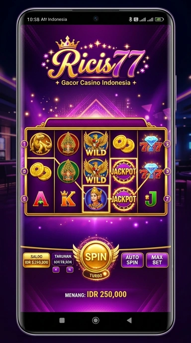 Proses pengunduhan aplikasi yang cepat di ricis77.